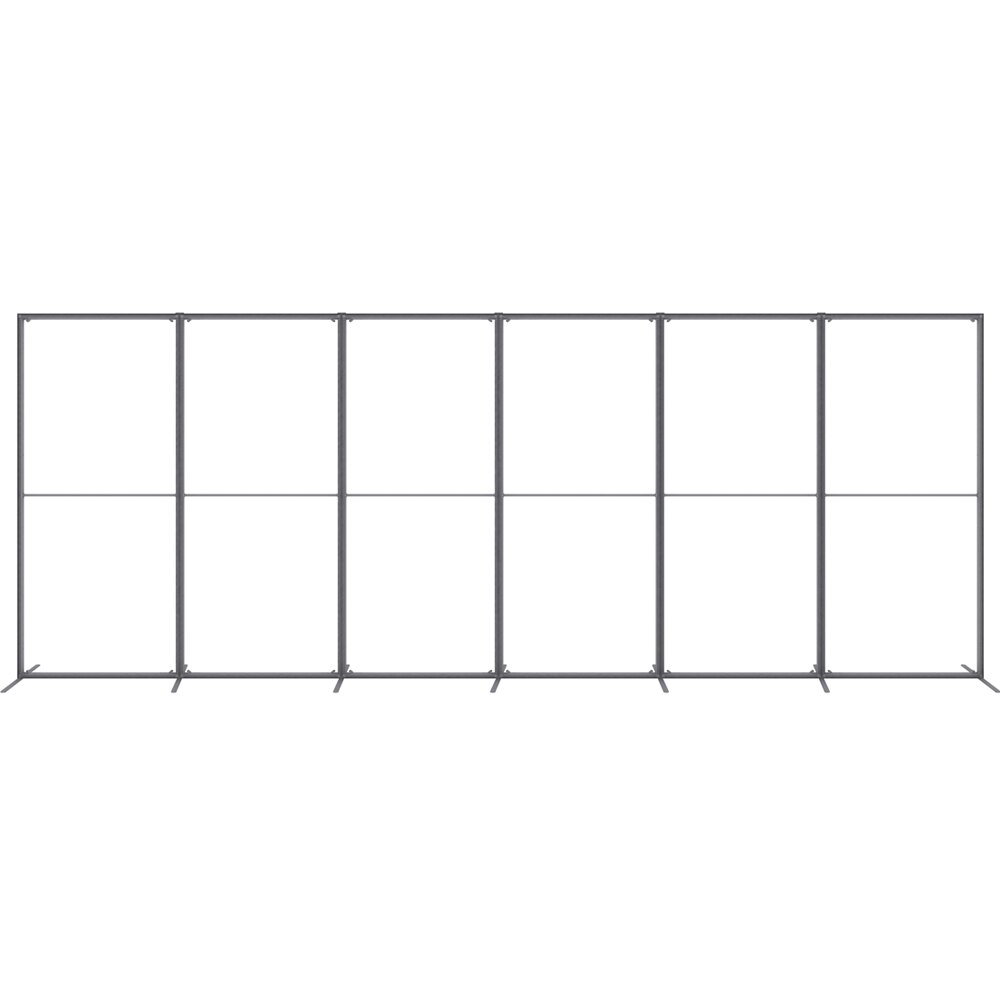 20 x 7.4 Ft. QSEG Quick Wall — Hardware Only